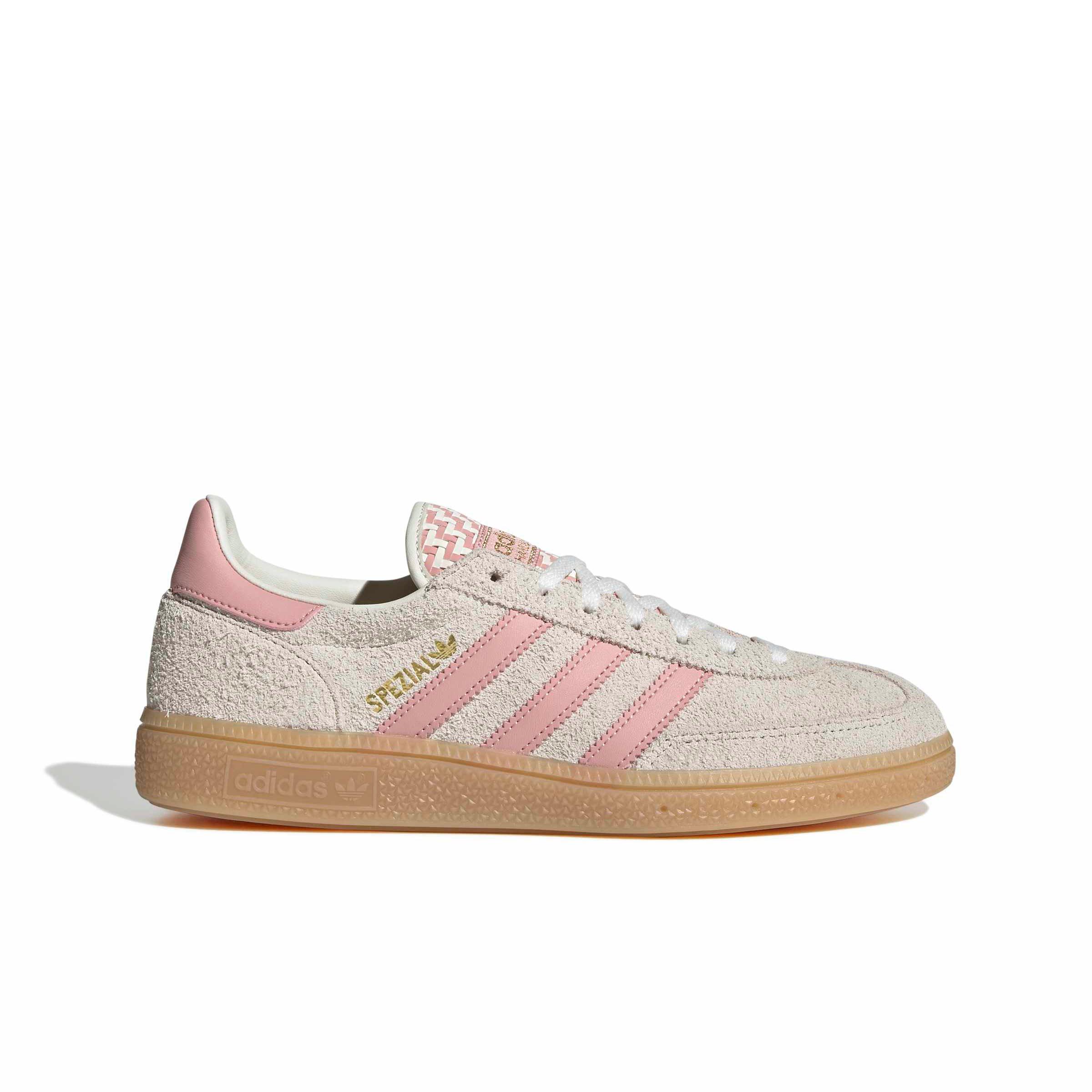 adidas Originals Handball Spezial "Off White/Wonder Mauve/Gold Metallic" Women's Shoe - OFF WHITE/MAUVE/GOLD
